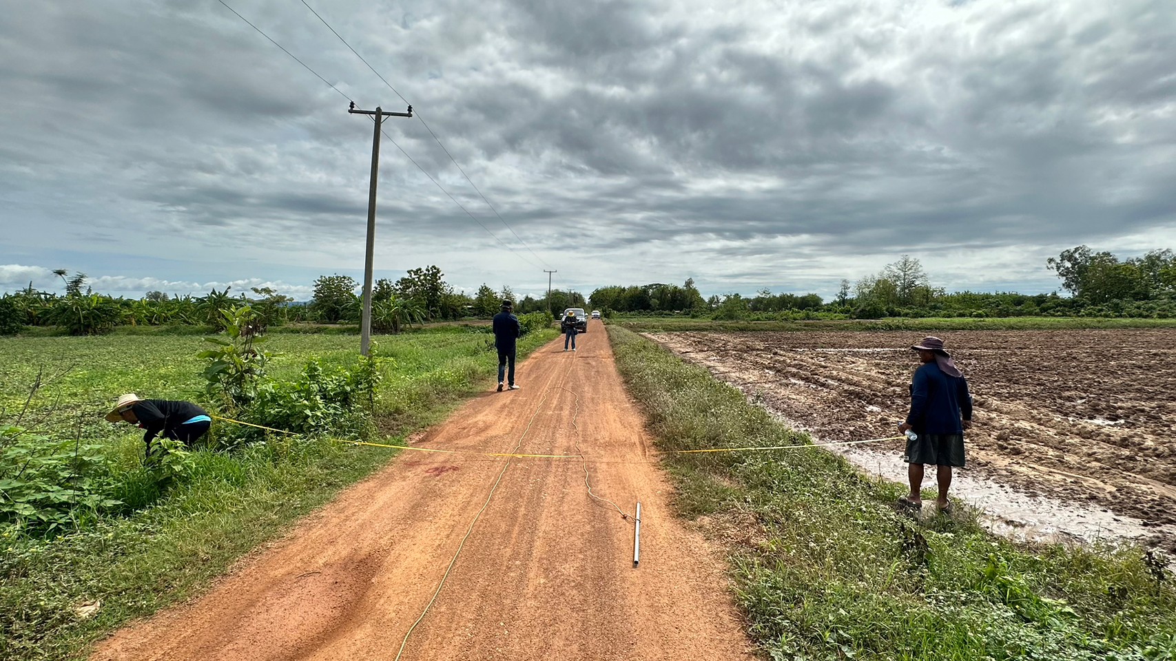 title - สำรวจความเหมาะสมงานพัฒนาโครงสร้างพื้นฐานทางคมนาคมในเขตปฏิรูปที่ดินจังหวัดสุโขทัย